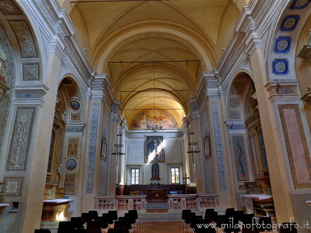 Castelleone (Cremona, Italy) - Interior of the Church of the Trinity